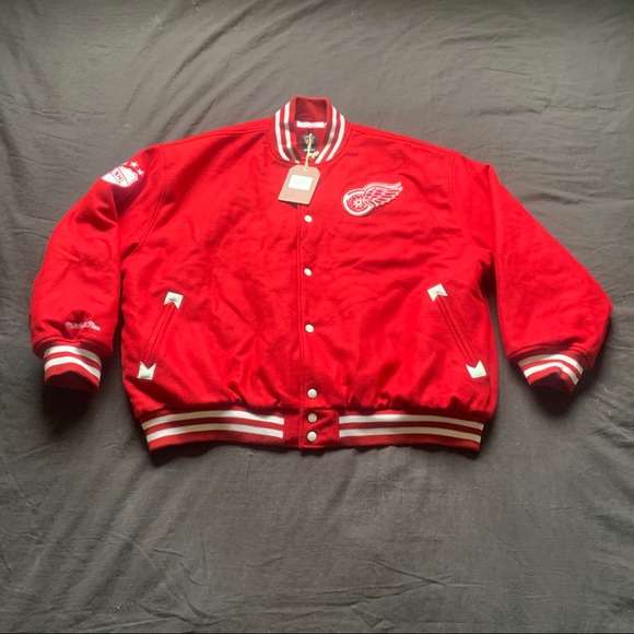 Mitchell and Ness Detroit Red Wings Jacket - Picture 3 of 5